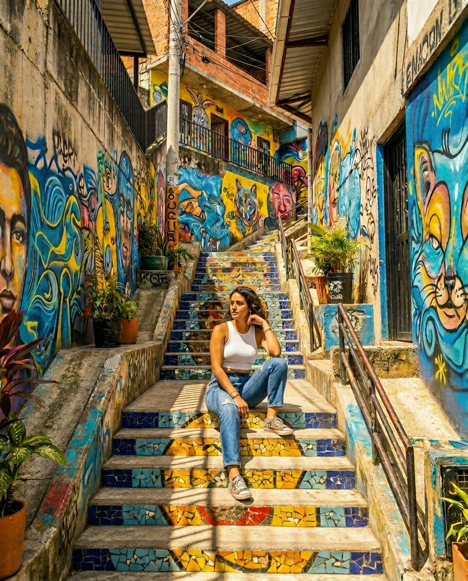 Real photo: Medellín Street Art
