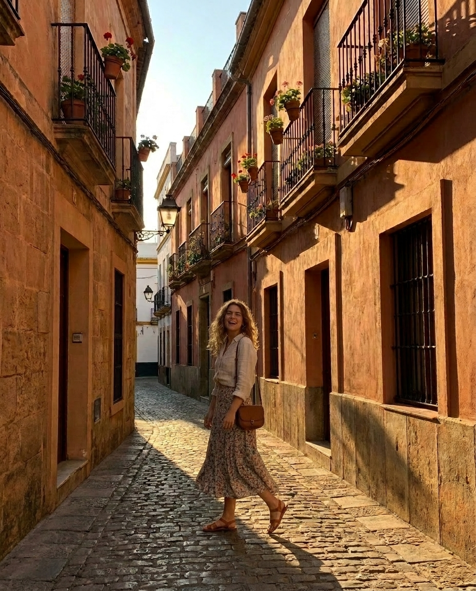 Real photo: Seville Old Town