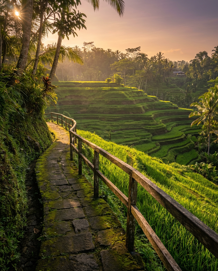Scene: Bali Rice Terraces