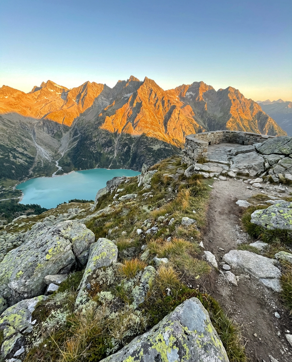 Scene: Alpine Viewpoint